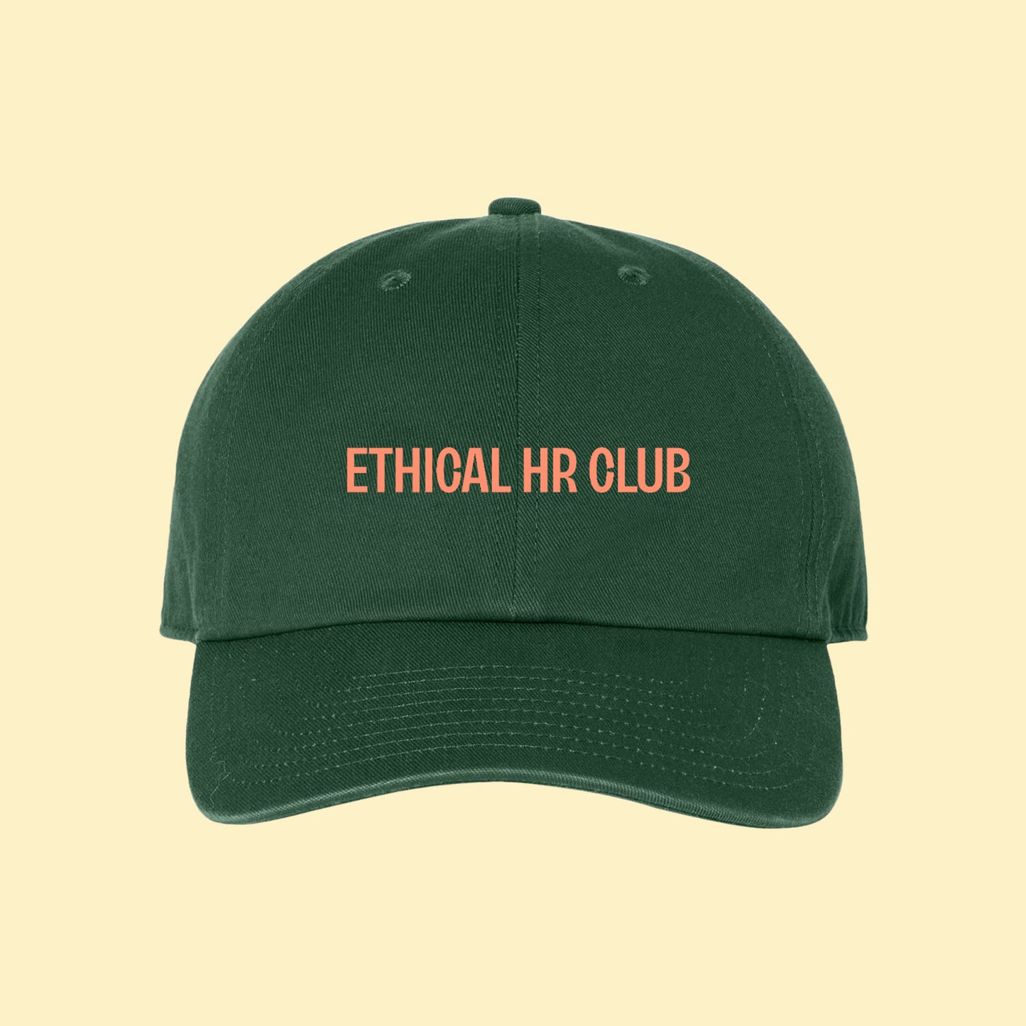 Ethical HR Club Dad Cap - Orange