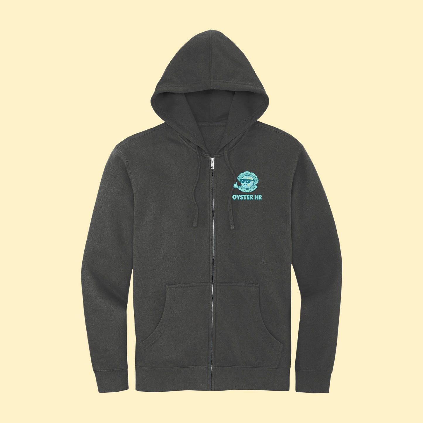 Oyster Birthday Full-Zip Hoodie - Black