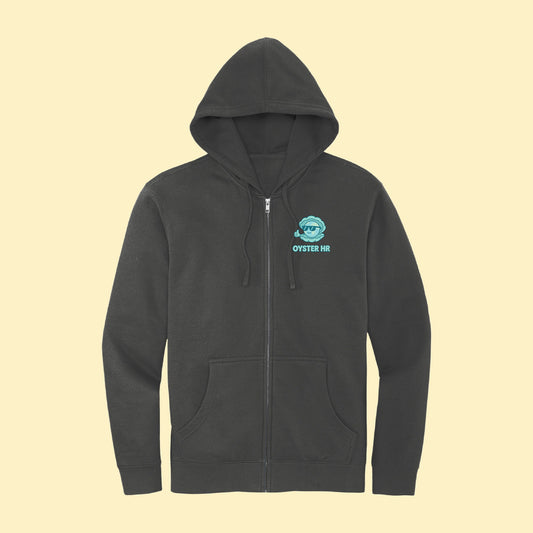 Oyster Birthday Full-Zip Hoodie - Black