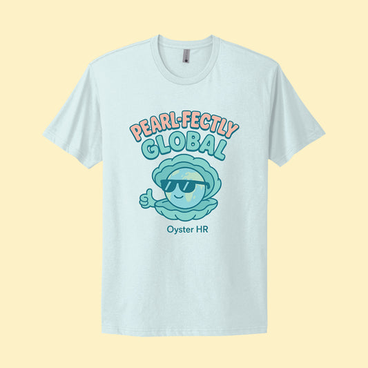 Oyster Birthday Unisex Tee - Light Blue