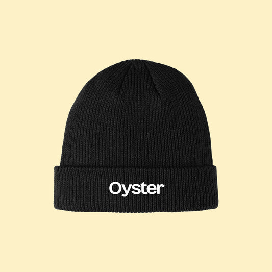 Oyster Logo Cuffed Beanie