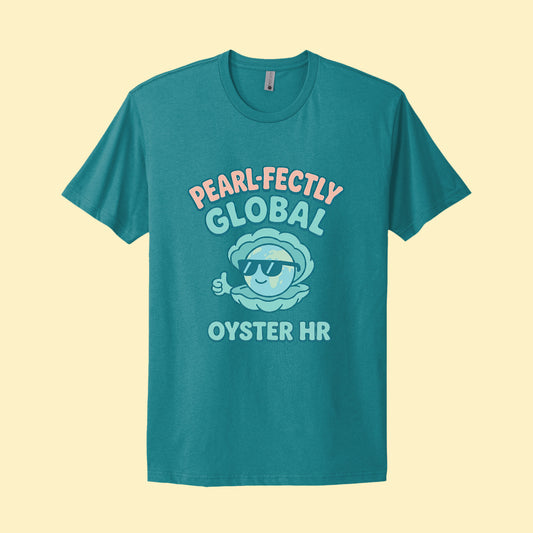 Oyster Birthday Unisex Tee - Teal