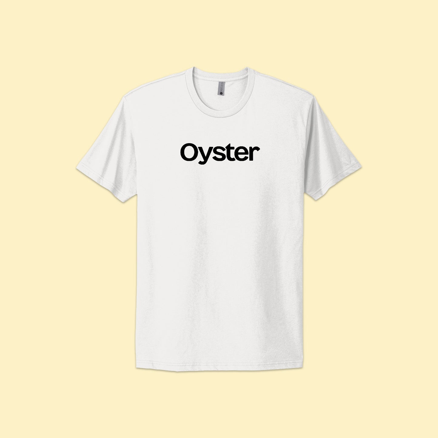 Oyster Logo Unisex Tee - White